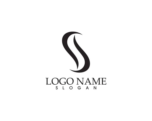 SS logos y símbolos plantilla iconos aplicación — Vector de stock