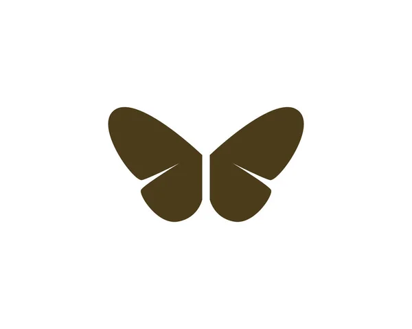 Mariposa conceptual simple, icono colorido. Logo. Vector illustr — Archivo Imágenes Vectoriales