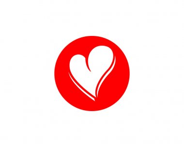 Logo ve sembolleri vektör şablon simgeler app seviyorum