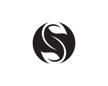 Yaprak yeşili doğa logosu ve sembol şablonu