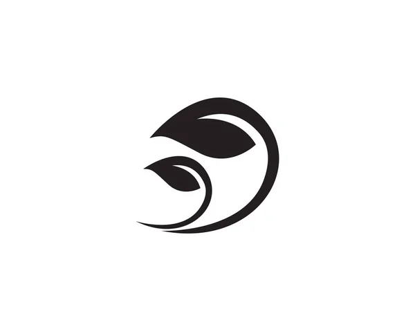緑の自然ロゴとシンボルテンプレート — ストックベクタ
