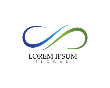 Sonsuzluk logosu ve sembol simge simgeleri uygulaması 