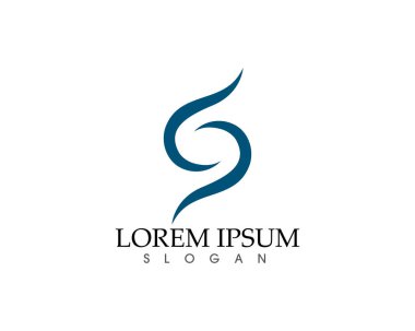 S logosu ve sembolleri şablon vektör simgeler,,
