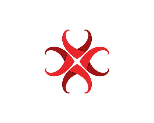 Amor Logo y símbolos Vector Plantilla iconos aplicación.. — Archivo Imágenes Vectoriales
