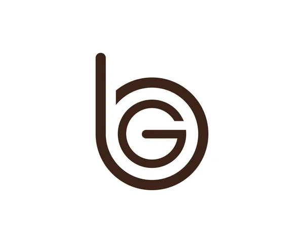 G lettres logo et symboles modèle icônes app.. — Image vectorielle