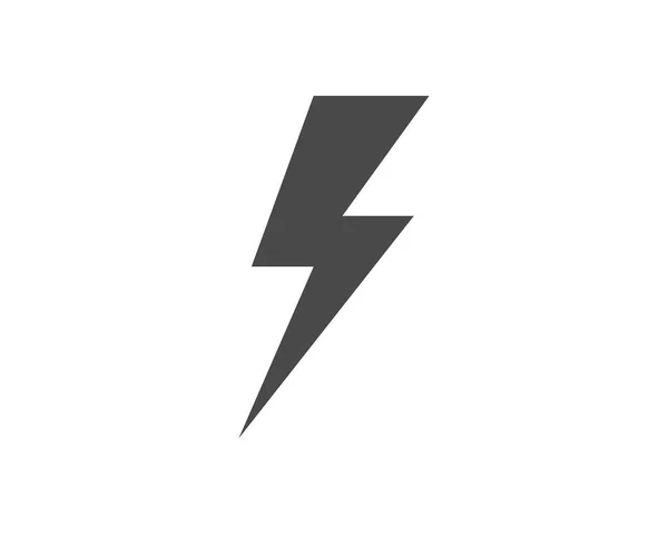 Blitz-Symbol-Logo und Symbole — Stockvektor