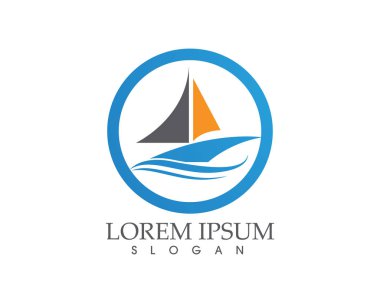 Gemi dolu anahat simgesini taşıma ve tekne vektör görüntü..