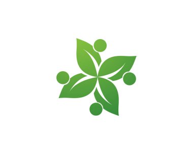 insanlar topluluk yaprak yeşil doğa sağlık logo ve sembolleri