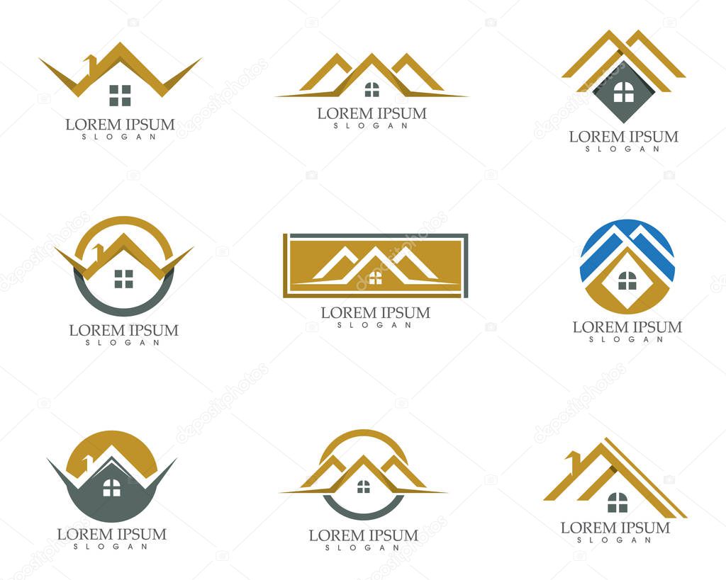 Property and Construction Logo design for business corporate sig
