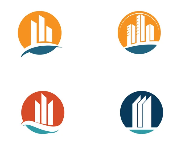 Finanz-Logo und Symbole Vektorkonzept Illustration — Stockvektor