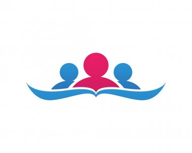 Evlat Edinme ve Toplum Bakımı Logo şablonu vektör simgesi