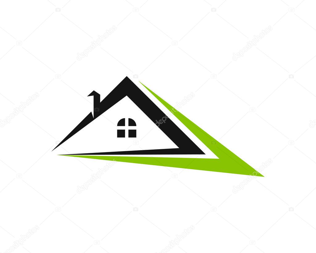Property and Construction Home Logo design for business corporate sig
