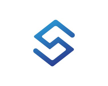 S logosu ve sembolleri şablon vektör simgeler