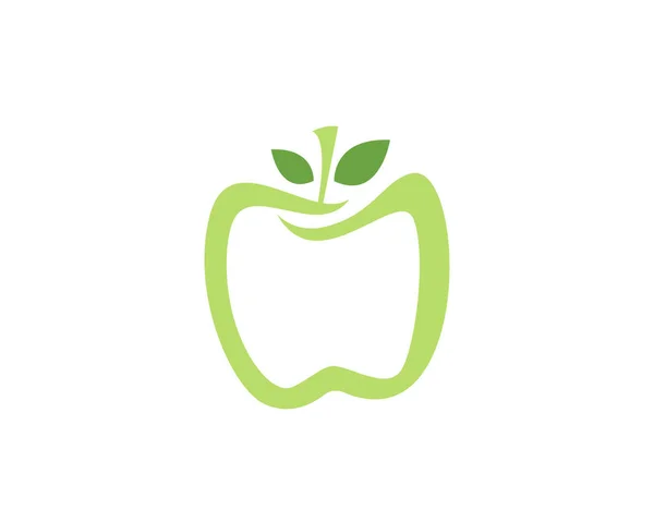 Apple logo a symboly vektorový obrázek ikony aplikace.. — Stockový vektor