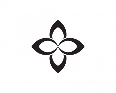 Yeşil yaprak ekolojisi doğa element vektör simgesi