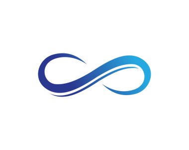 Sonsuzluk logosu ve sembol simge simgeleri uygulaması ,,