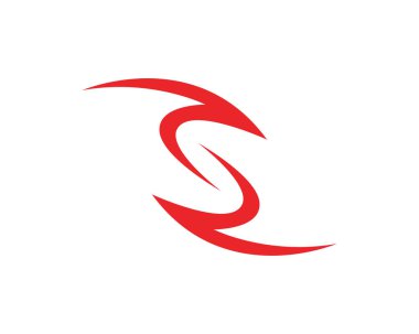 S logosu ve sembolleri şablon vektör simgeler