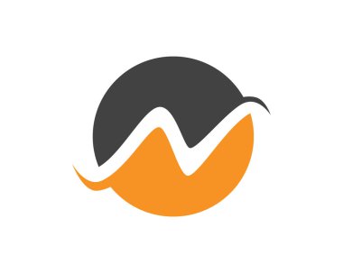 N harfi Logo iş şablonu vektör simgesi