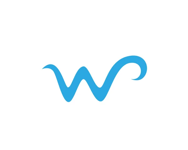 W-літери бізнес логотип і шаблон символів , — стоковий вектор