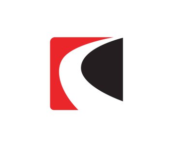 çizgi yolu logo ve sembolleri şablon app