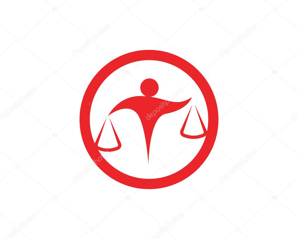lawyer people logo and symbols business,
