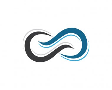 Sonsuzluk logosu ve sembol simge simgeleri uygulaması .