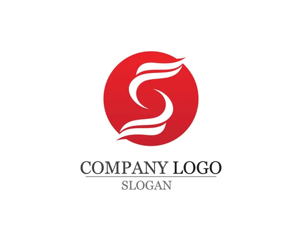 S Logo und Symbole Vorlage Vektorsymbole — Stockvektor