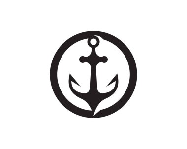 çapa logo ve sembol şablon vektör simgeler