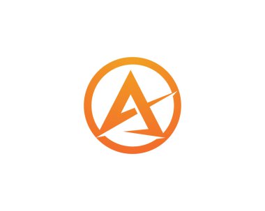 Bir iş mektubu Logo ve sembol şablon vektör simgesi