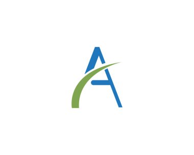 Bir iş mektubu Logo ve sembol şablon vektör simgesi