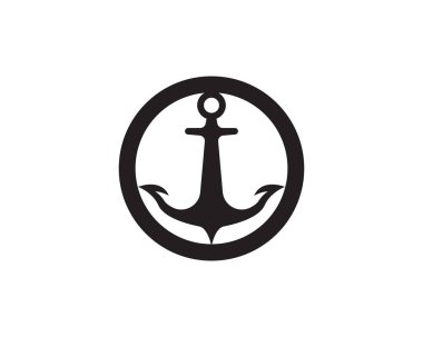 çapa logo ve sembol şablon vektör simgeler