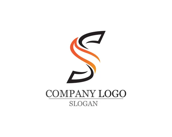 S λογότυπο και σύμβολα πρότυπο διάνυσμα εικονίδια app — Διανυσματικό Αρχείο