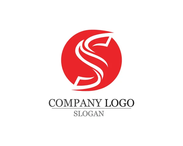 S のロゴとシンボル テンプレート ベクトルのアイコンのアプリ — ストックベクタ