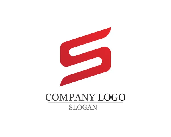 S logotipo e símbolos modelo vetor ícones app — Vetor de Stock