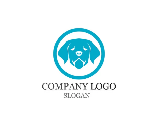 dog Love symbols logo and symbols template