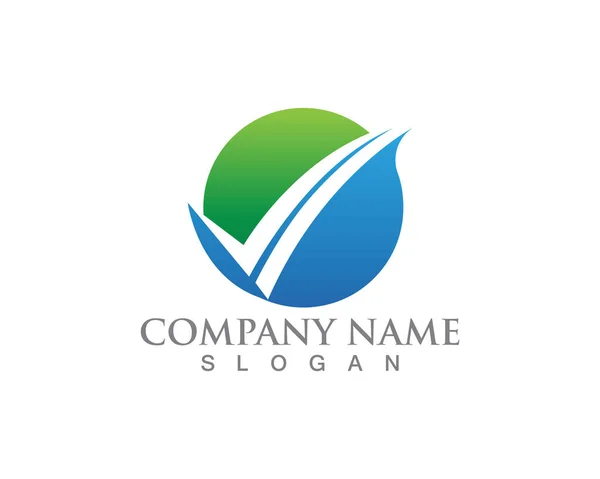 İş Finans logo ve sembolleri konsept illüstrasyon vektör — Stok Vektör