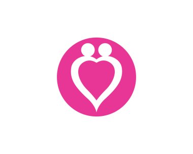  Aile Bakımı logo ve sembolleri model aşk