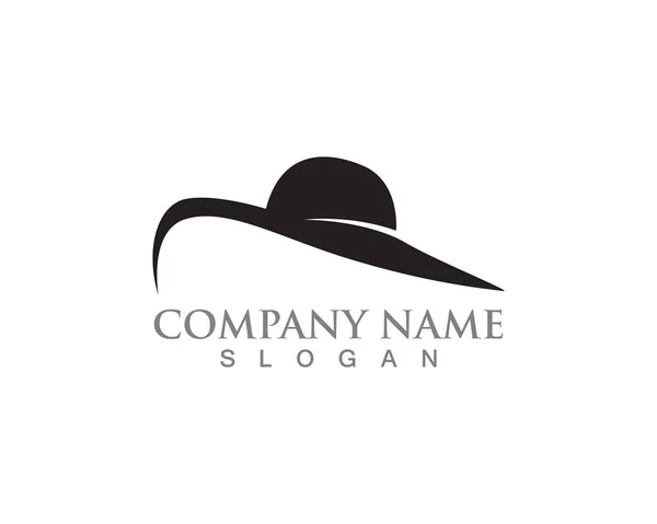 Hat woman vector symbols logo black