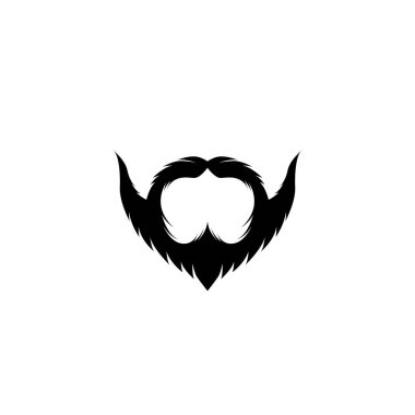 Hippi sembolü logo tasarım vektörü