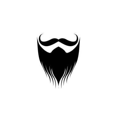 Hippi sembolü logo tasarım vektörü