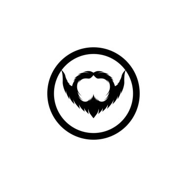 Hippi sembolü logo tasarım vektörü