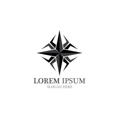 Sihirli Üçlü Logo Şablon vektör simgesi