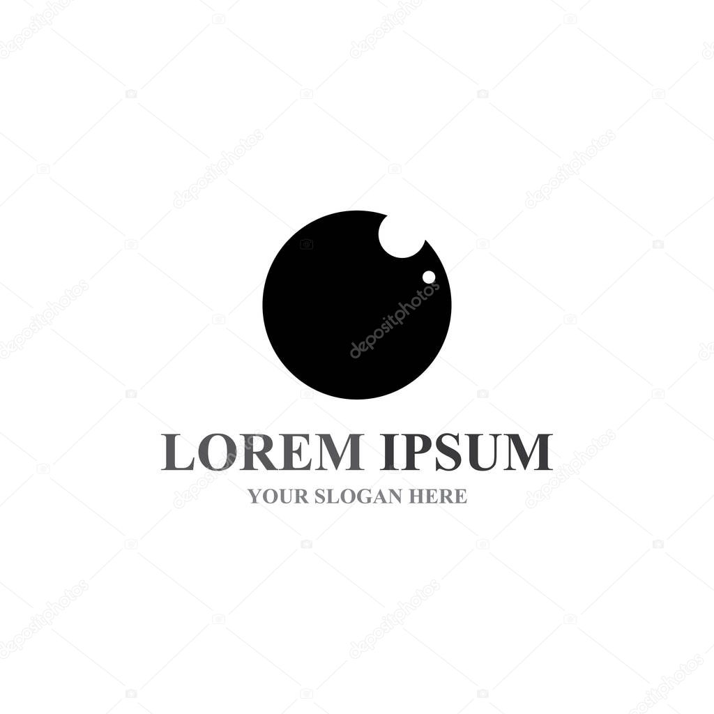 Branding Identity Corporate Eye Care vector logo design