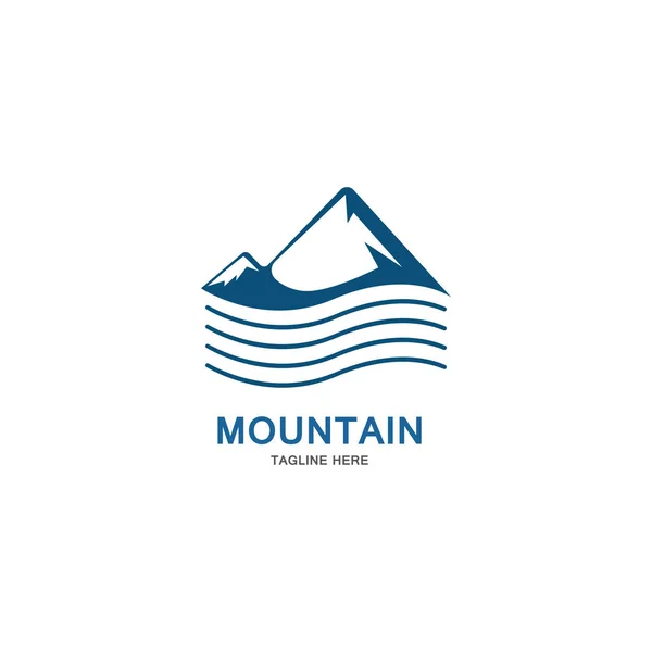 Logo icône montagne — Image vectorielle