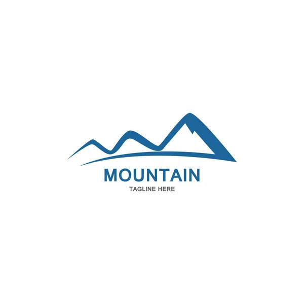 Логотип горы — стоковый вектор