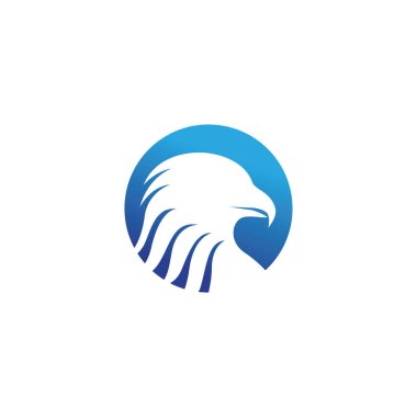 Kartal başı Logo Şablonu