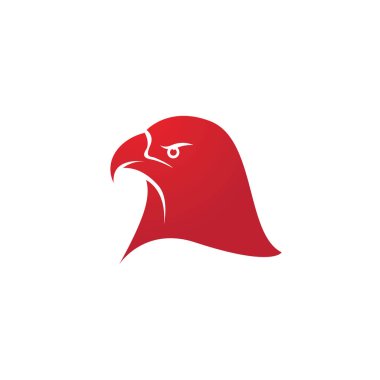 Kartal başı Logo Şablonu
