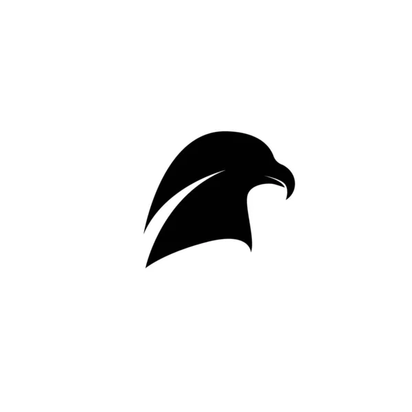 Vorlagen-Vektor für Adlerkopf-Logo — Stockvektor