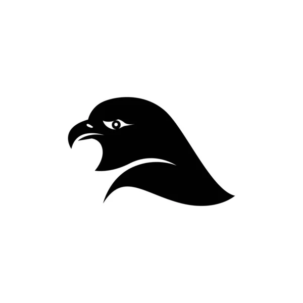 Vorlagen-Vektor für Adlerkopf-Logo — Stockvektor