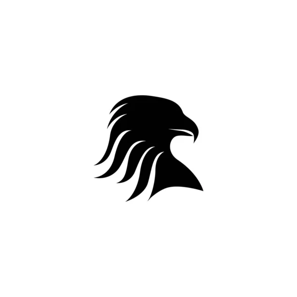 Вектор шаблону логотипу голови орла — стоковий вектор